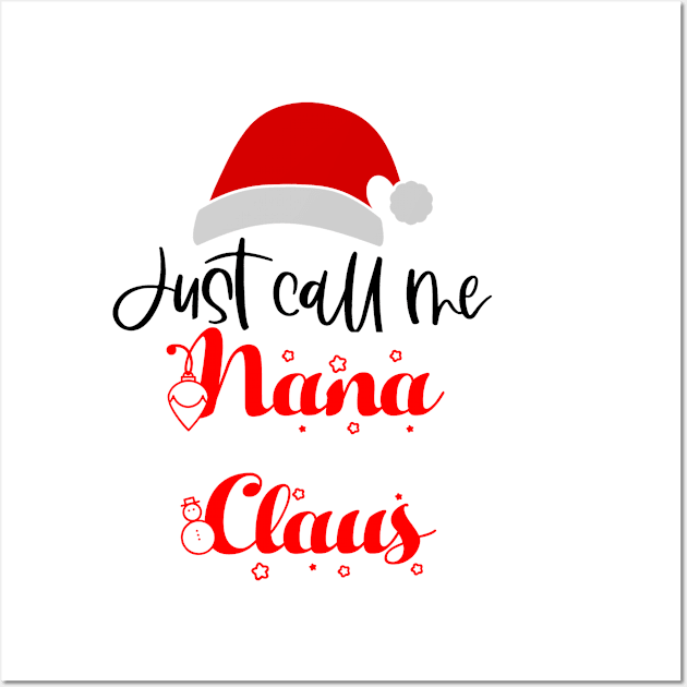 Nana Claus Wall Art by CindersRose